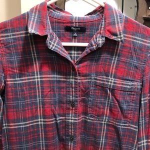 Madewell flannel shirt